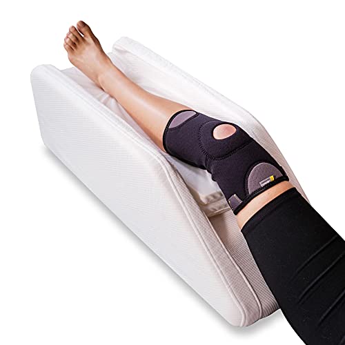  PureComfort - Adjustable Leg, Knee, Ankle Support And Elevation Pillow | Surgery | Injury | Rest | (Standard) Memory Foam