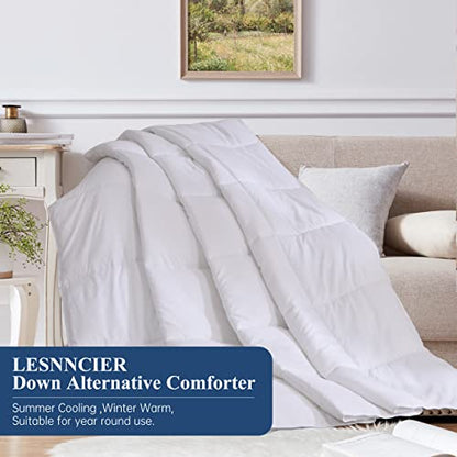  Queen Down Alternative Comforter Duvet Insert All Seasons Ultra Plush Microfiber Fill Goose Down Alternative Comforter Machine Washable