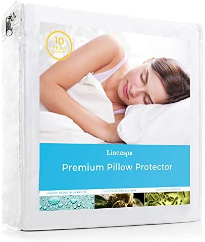 Mattress Encasement Queen, Zippered Mattress Encasement, Waterproof Queen Mattress Encasement,White
