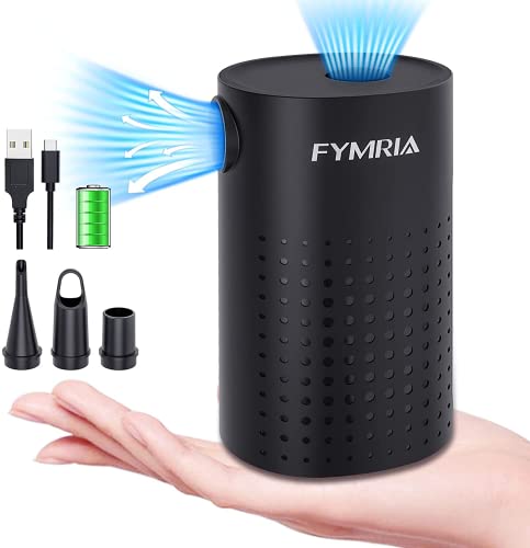  Electric Air Pump, Portable Quick-Fill Air Pump With 3 Nozzles, USB 4000mAh Battery Rechargeable Inflator Deflator Pump For Air Mattress Bed, Swimming Ring, Inflatable Pool Toys