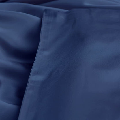  100% Natural Mulberry Silk Pillowcase For Hair And Skin Luxury 25 Momme Mulberry Silk Pillow Cases With Hidden Zipper Closure, Navy Blue, Queen