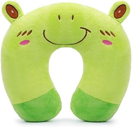  GLCS GLAUCUS Kids Travel Pillow For Airplane Car Seat Cute Animal Neck Pillow Comortable U Shaped Head Chin Support Pillow Travel Essentials For Toddlers Adults Road Trip Strawberry