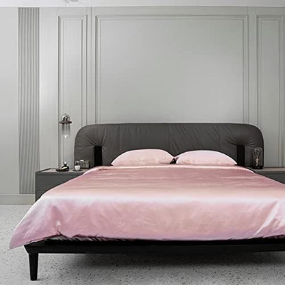  CloverSilk 22 Momme Silk Duvet Cover, 100% Mulberry Silk Comforter Quilt Cover With Zipper Closure, Ultra Soft, Durable, 1pc Duvet Cover Only - King Size, Champagne