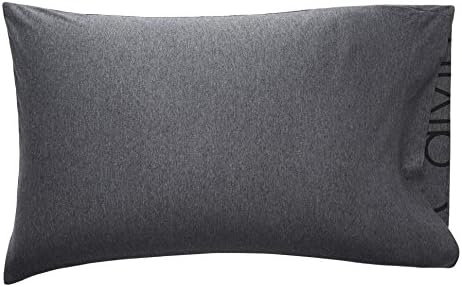 Calvin Klein Modern Cotton Body Solid Set Of 2 Pillowcases, Standard Size, Cotton Modal 170 GSM (White)