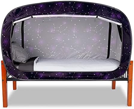  Op Up Privacy Tent For Indoor Use Bed Canopy For Sleeping Bed Tent Double Door With Mosquito Mesh Window