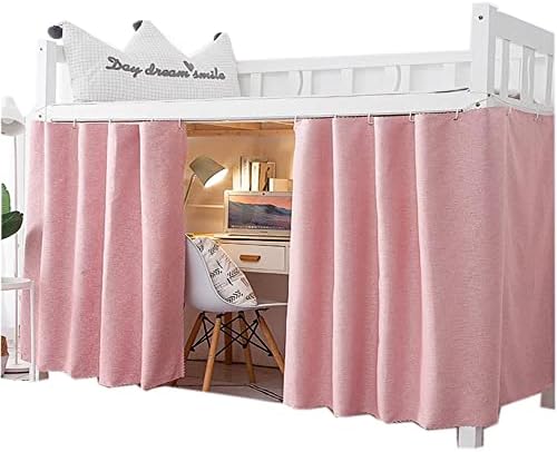  Qubanda Dorm Home Solid Thicken Bunk Blackout Bed Curtains Cloth Bed Canopy Students Single Sleeper，2panel