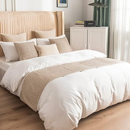  Hotel Bed Runner Scarf Bedroom Modern Bedspreads Decoration For Queen King Double Single Size Bed Throws For Foot Of BedTail Towel Bedding Protection, 180X45cm For 1.5m Bed