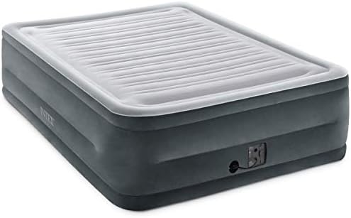 Intex Comfort Dura-Beam Airbed Internal Electric Pump Bed Height Elevated (2020 Model)