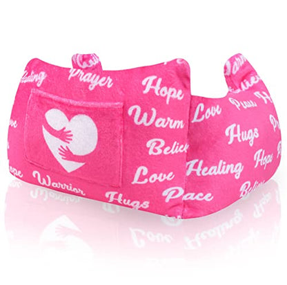  Mastectomy Pillow - Post Surgery Pillow,Breast Cancer Gifts For Women After Surgery Pillow For Breast Reduction Masectomy Patient Recovery,Sleeping Seatbelt Protection,Heart Surgery Pillow With Pocket