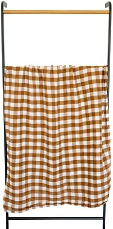  Mebie Baby Daisy Dream Muslin Swaddle, Modern And Neutral Swaddle Blanket For Baby Girl Or Boy, Soft Baby Blankets, Newborn Swaddle Blanket, 0-3 Month, Comfy Wrap, Baby Essentials & Gifts