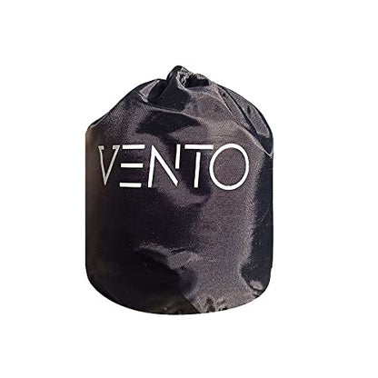  Vento Memory Foam Travel Pillow - Airplane Neck Pillow For Air Travel, Compact & Adjustable Memory Foam Neck Pillow, Air Plane Travel Kit With Earplugs Eye Masks And Portable Bag, Comfort Compressible