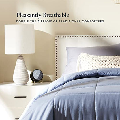  BELADOR Queen Comforter All-Season Duvet Insert Queen Size Bed Comforter - Down Alternative Comforters, Mid-Plush Lightweight Comforter, Box Quilted Siliconized Fiberfill Oeko-Tex Hotel Comforter