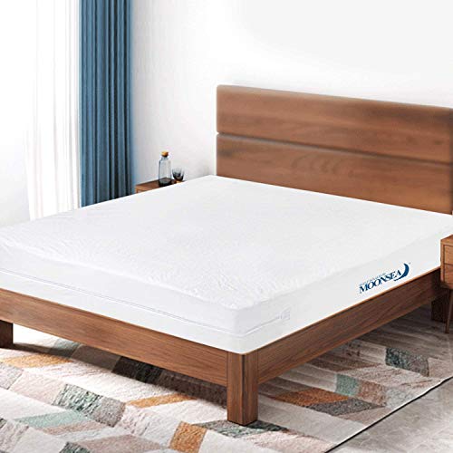  Zippered Mattress Protector Twin Extra Long With Ultra Soft Terry Surface, 6-Side Waterproof Mattress Encasement, Durable Zipper, Noiseless, For Standard Twin XL Size Mattress 39'' X 80''