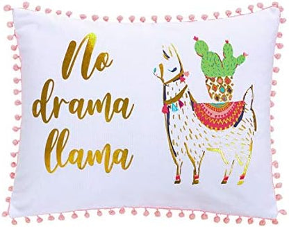  Levtex Home - Lima Llama Quilt Set - Full/Queen Quilt (88x92in.)+ Two Standard Pillow Shams (26x20in.) - Lots Of Llamas In White, Taupe, Orange, Green, Burgandy, Pink - Reversible - Cotton/Polyester