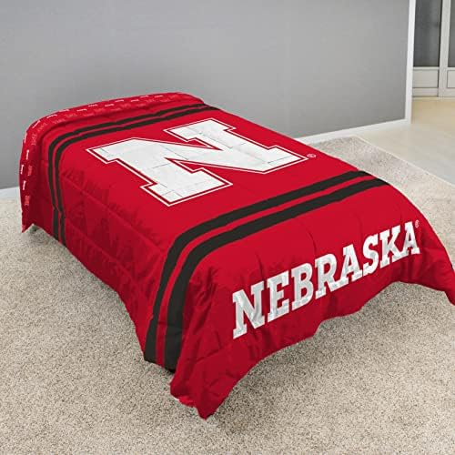 COLLEGE COVERS Everything Comfy Clemson Tigers Reversible Big Logo Soft And Colorful Comforter, Full