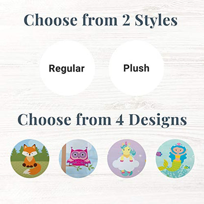 Lets Make Memories Personalized Pillowcase - Customized For Kids - Soft Fabric -Polyester - Standard Pillow Size - Unicorns Design - Personalized With Her Name - Sleep, Nap Girls Pillowcase