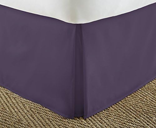  Ienjoy Home Home Collection Pleated Bed Skirt, Queen, Gold