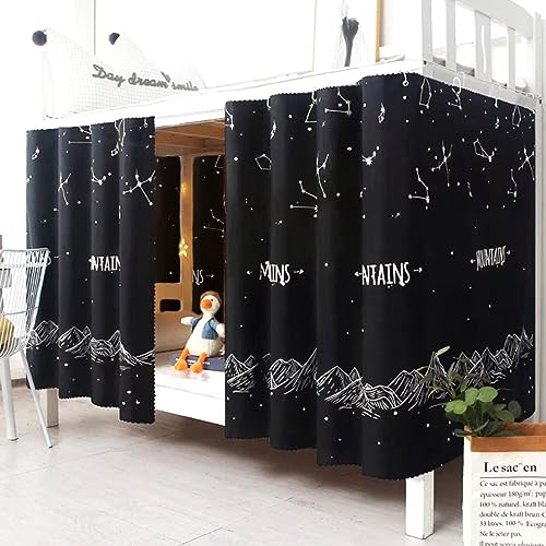  Hoce Dorm Twin Bunk Bed Drapes For Bottom Bunk Bed Privacy Curtains 3 Panels