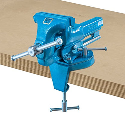  Heuer 119103 Turntable + Table Clamp (Swivel Clamp 2 In 1 Flexible Attachment Weight 1 Kg Table Thickness Vice 10-60 Mm / 100 Mm
