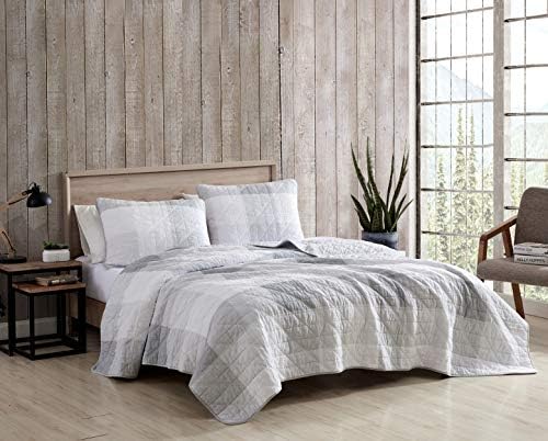 Eddie Bauer Home | Boulder Collection | Quilt Set - 100% Cotton, Reversible, Medium Weight Bedding With Matching Shams, Pre-Washed For Added Softness, Daybed, Green