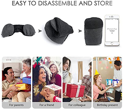  Travelicons Inflatable Travel Pillow,Neck Pillow For Traveling,Airplane Travel Pillw Improved Support Design For Car Sleeping