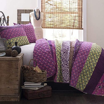  Royal Empire Reversible 3 Piece Cotton Duvet Cover Set, King, Tangerine