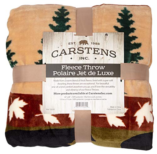  De Ridge Soft Sherpa Plush Throw Blanket, 54" X 68"