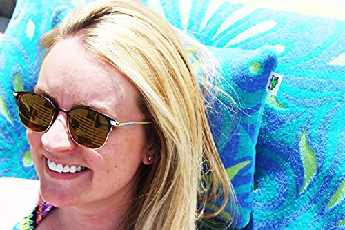  Beach And Pool Pillow | Super Soft, Ultra Comfy, And Colorful Cabana Pillow Shop | 10” X 14” Inches With Removable Insert