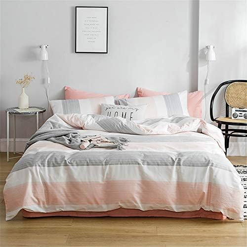  Cute Strawberry Duvet Cover Twin Kids Girls Bedding Set Kawaii Bedroom Decor Cotton Quilt Cover With Zipper Lightweight 3 Piece Bed Set With 2 Pillow Cases, Cream White