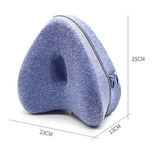  KCRPM SmoothSpine Alignment Pillow - Relieve Hip Pain & Sciatica (1pcs Navy Blue)