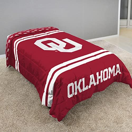 COLLEGE COVERS Everything Comfy Clemson Tigers Reversible Big Logo Soft And Colorful Comforter, Full