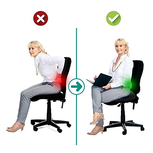  Donut Tailbone & Coccyx Seat Cushion | Pain Relief Pillow For Hemorrhoid, Prostate, Pregnancy, Post Natal, Post Surgery, Sciatica | 550g %100 Memory Foam Provides Luxury Comfort (Black)