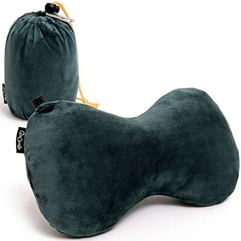  AirComfy Daydreamer Travel Neck Pillow - Self-Inflatable Pillow With Luxuriously Soft Washable Cover And Packsack - Compact And Lightweight Support For Sleeping And Traveling In Airplanes