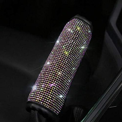  Car Neck Pillow Decoration, MoreChioce 3D Bling Rhinestone Glitter Crystal Car Interior Styling Accessories Car Interior Decoration Cover