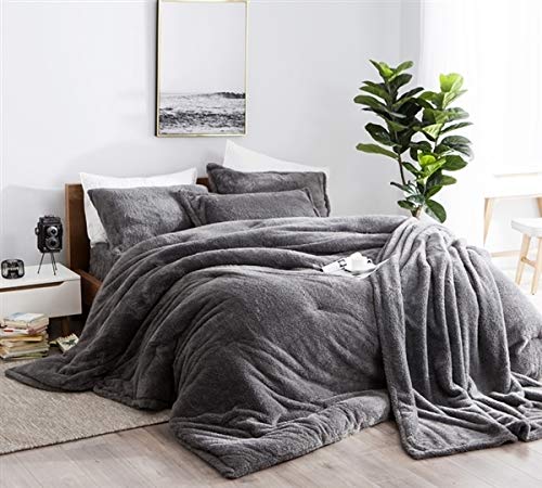  Coma Inducer - Queen Comforter - Charcoal Gray