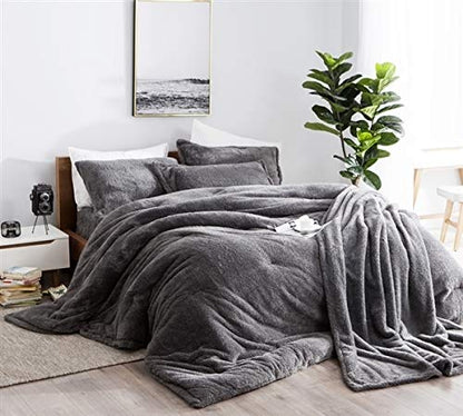  Coma Inducer - Queen Comforter - Charcoal Gray