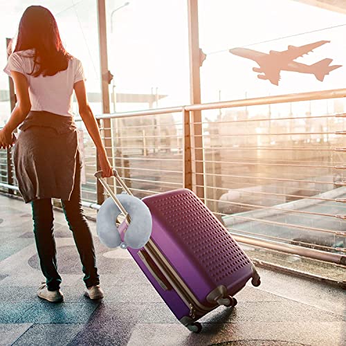  GDEOUP Travel Pillow - Memory Foam Neck Pillow Support Pillow,Luxury Compact & Lightweight Quick Pack For Camping,Sleeping Rest Cushion (Black)