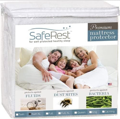  Mattress Protector – Queen - College Dorm Room, New Home, First Apartment Essentials - Cotton, Waterproof Mattress Cover Protector And Encasement