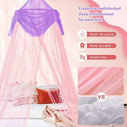 Kids Bed Canopy: Mosquito Net Canopy Curtains Canopy Bed Curtains Kids Bed Canopy Tent Princess Canopy Reading Nook Canopies Baby Girls Room Decor Crib Single, Twin, Full, Queen Bed Canopy
