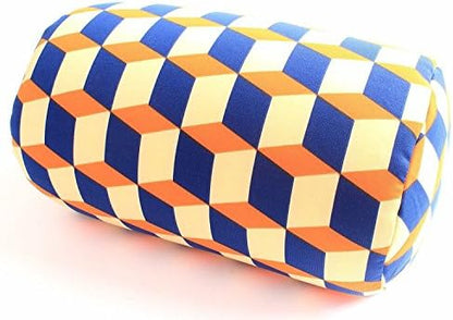  Bookishbunny Microbead Cylinder Bolster Roll Pillow 13" X 7" (SolidGreen)
