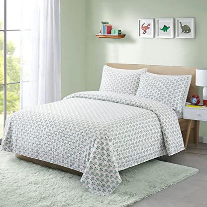  Vonty 4 Piece Queen Sheet Set - Luxury Brushed Microfiber Sheets, Sage Green Bed Sheets Set - 1200 Thread Count Sheets - Cooling And Wrinkle Resistant Bedding Sheets & Pillowcases With Deep Pocket