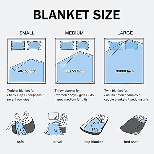  Nniversary Romantic Gifts For Husband, Ultra-Soft Micro Fleece Sherpa Throw Blanket, Valentines Day Gifts For Him, Husband Birthday Gifts From Wife, For Bedding Sofa And Travel (80x60inch)