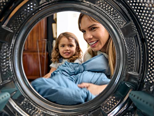  - All-in-One Comforter - All Season - Queen - Herringbone Collection - Luxury Bedding - Machine Washable - Hypoallergenic - Storm Gray