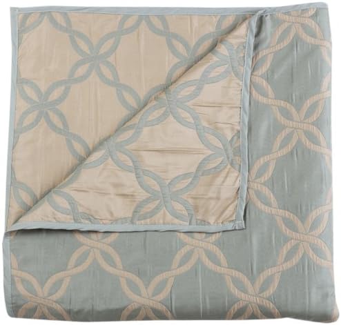  Master Home Products Belmont Reversible Bedspread, Twin, Sea Spray