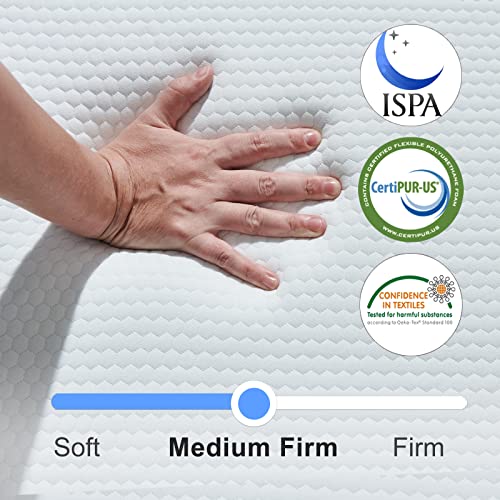  Folding Mattress, 3 Inch Tri-fold Memory Foam Mattress Topper With Washable Cover, Foldable Mattress Topper For Camping, Guest - Queen Size, 78" X 58" X 3"