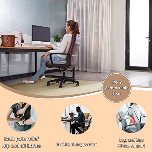  Hshbxd Donut Pillow For Tailbone Pain Relief Cushion, Sciatica Pain Relief Pad For Hemorrhoids, Pregnancy, Prostate And Surgery Recovery, Cushion Suitable For Office, Long Travel, Car And Home Sofa