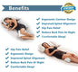  ComfiLife Body Positioner, Knee Pillow & Bolster Pillow Bundle For Lower Back Support, Legs, Knees, 100% Memory Foam, Ultimate Bed Pillows For Back Pain Relief & Comfortable Sleeping