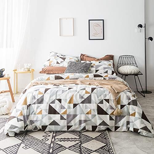  SUSYBAO Constellation Patterned Duvet Cover Queen 100% Cotton Navy Duvet Cover Set 3 Pieces 1 Navy Blue Galaxy Space Duvet Cover With Zipper Ties 2 Pillow Cases Luxury Soft Constellation Bedding Set