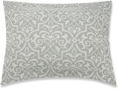  ENAISSANCE HOME FASHION NATALIE Woven Bedspread, Queen, Stone,Queen
