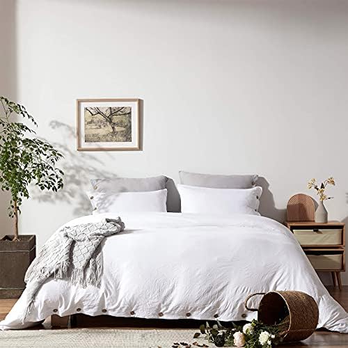  Burnt Orange Duvet Cover Sets Queen Size 3 Piece Double Brushed Microfiber Queen Duvet Cover With Button Closure & Corner Tie 1 Breathable And Soft Duvet Cover 90x90 Inches + 2 Pillow Shams